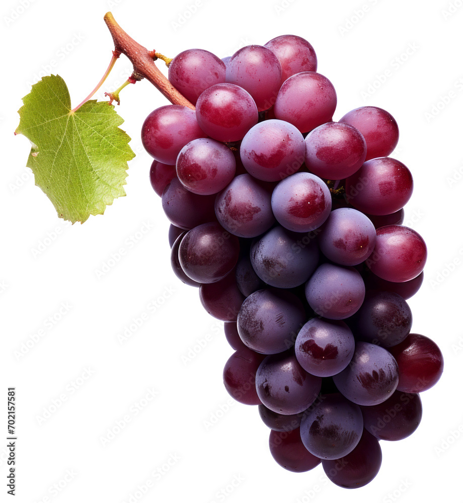 Fototapeta premium grape isolated on transparent background