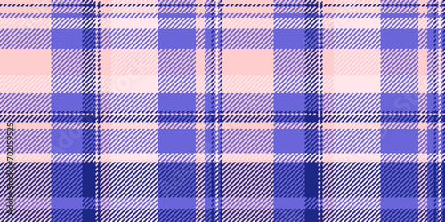 Mexico background textile seamless, valentine pattern tartan texture. Chic fabric plaid check vector in light and indigo colors.
