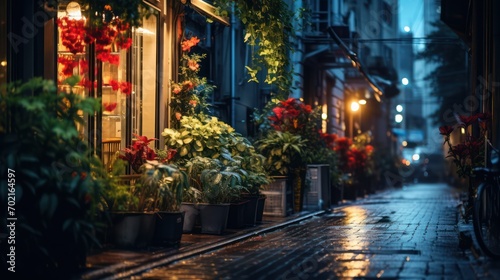 night green streets © Terablete