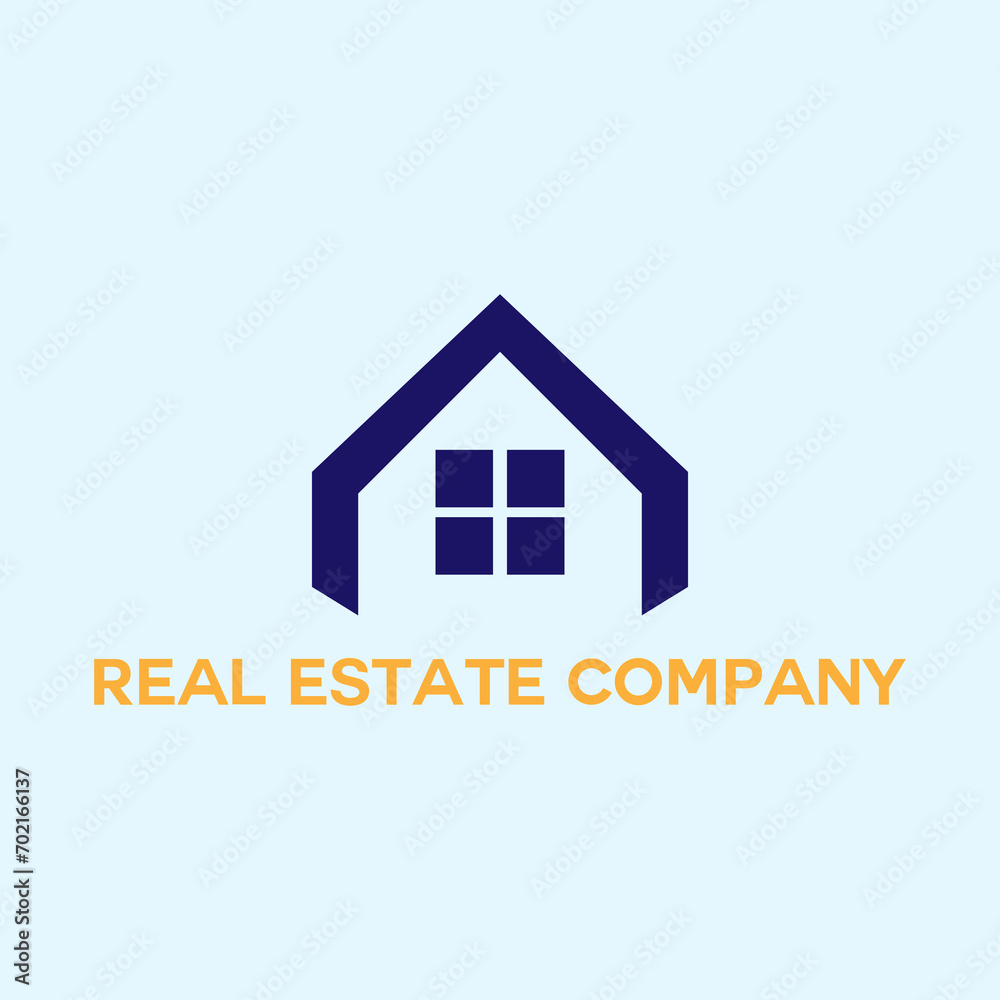 real estate simple logo design real estate simple logo design