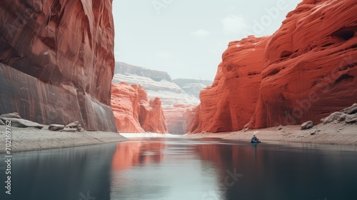 Beautiful canyon landscape