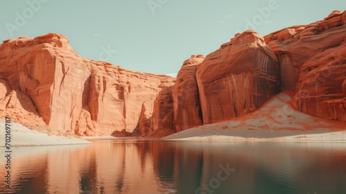 Beautiful canyon landscape © Terablete