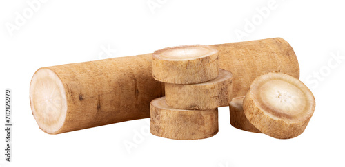 Photos burdock roots or kobo isolated on transparent png