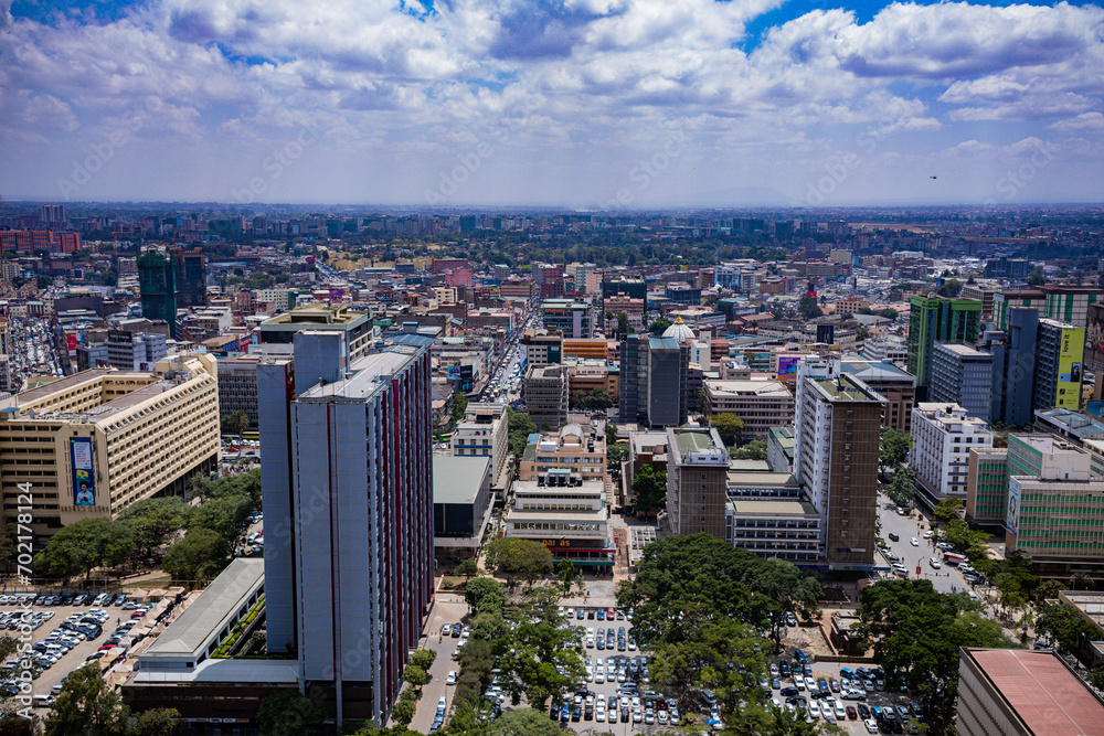 Fototapeta premium city skyline