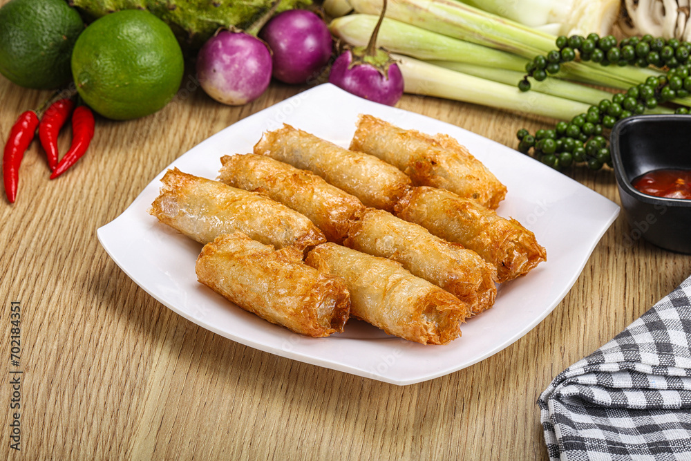 Vietnamese cuisine fried spring roll Vietnamese cuisine fried spring roll