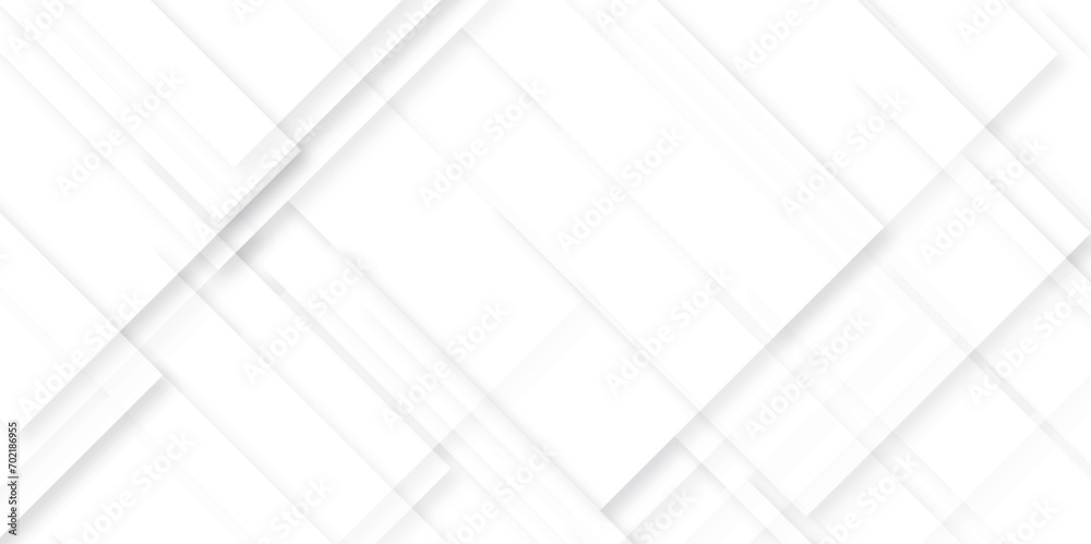 Modern Abstract white background design with layers of textured white transparent material in triangle and squares shapes. White color technology concept geometric line vector background. Modern Abstract white background design with layers of textured white transparent material in triangle and squares shapes. White color technology concept geometric line vector background.