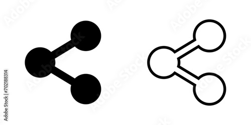 share symbol icon vector design