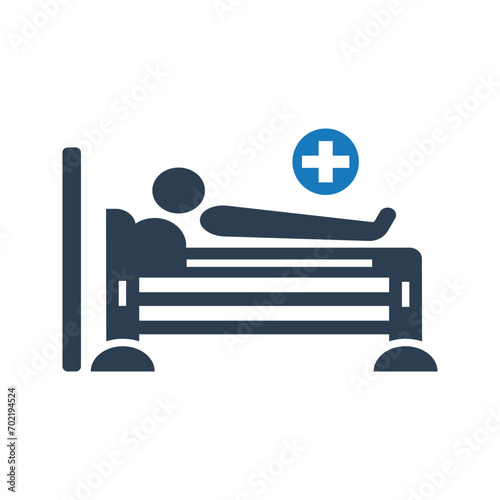 hospital bed icon