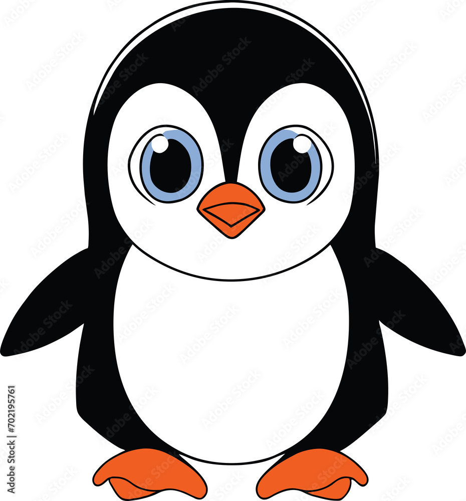 Obraz premium Penguin Seabird Baby
