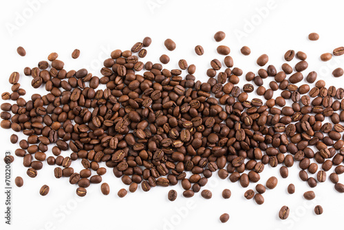 coffee beans isolated 