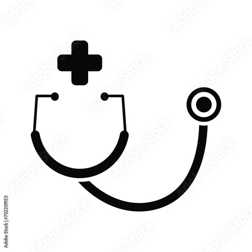 MEDICAL STETHOSCOPE ICON