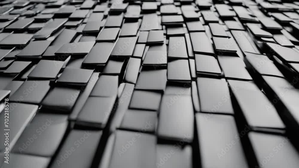 Black technological tile, illustration of high technology. background frame. Generative AI Black technological tile, illustration of high technology. background frame. Generative AI