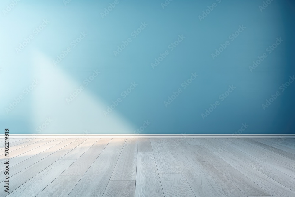 Empty new flat with fresh painted colorful wall in an empty room. Generative Ai. Empty new flat with fresh painted colorful wall in an empty room. Generative Ai.