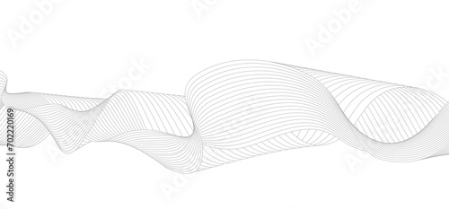 An abstract wave. An element of the sound track design, frequency spectrum, and wave effect. Stylized wave background for thematic and creative creative ideas