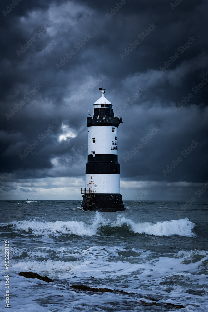 Penmon Lighthouse, Penmon Point Angelsey North Wales