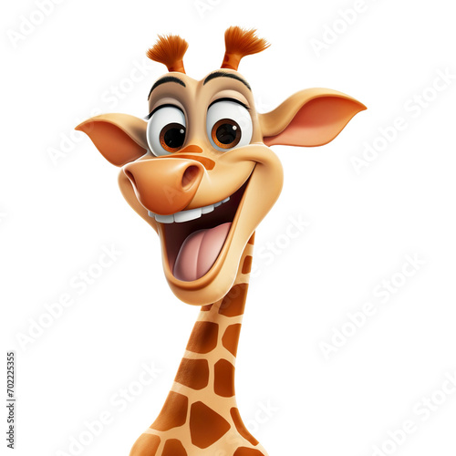 funny giraffe illustration