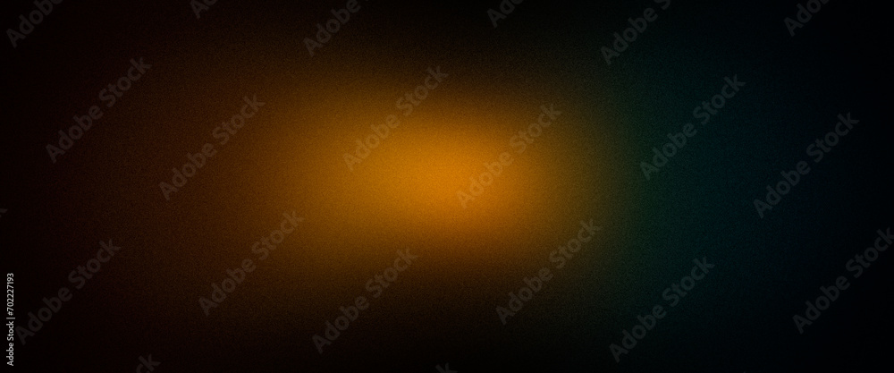 Abstract yellow orange green ultrawide gradient grainy premium background. Perfect for design, banner, wallpaper, template, art, creative projects, desktop. Exclusive quality, vintage style of the 80s