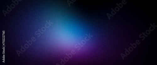 Abstract blue purple azure lilac natural ultrawide gradient grainy premium background. Perfect for design, banner, wallpaper, template, art, creative projects, desktop. Exclusive quality vintage style