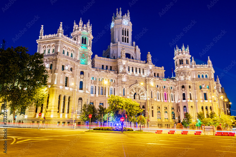 Madrid Spain Urban City view