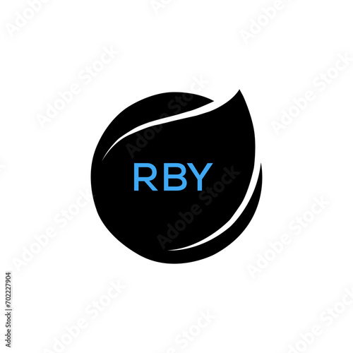 RBY Letter logo design template vector. RBY Business abstract connection vector logo. RBY icon circle logotype.
