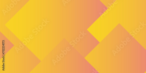 Abstract background with orange color triangle pattern texture design .square shape with soft shadows as pattern .space futuristic design concept .abstract triangle vector illustration .