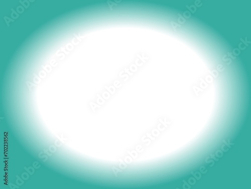 Green abstract circle background.
