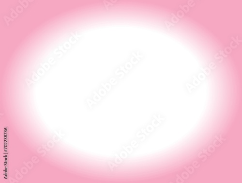 The background is pink with a bright oval space in the middle. pink background.