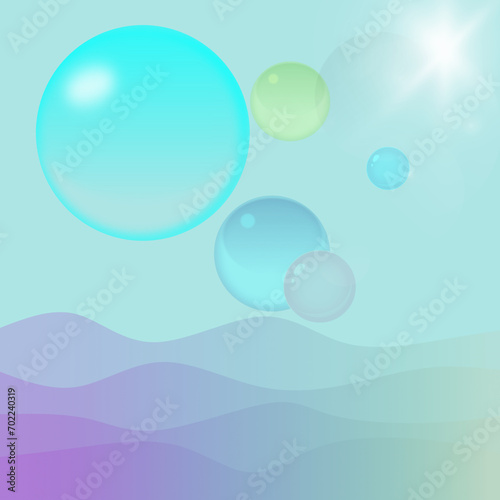 Bubble background 