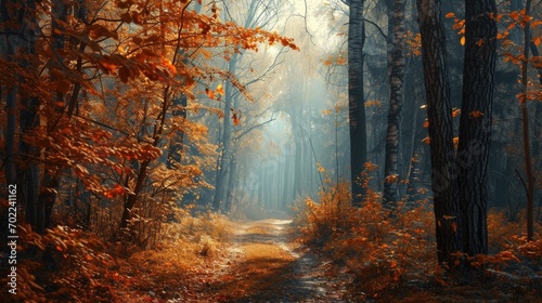 A Serene Journey Through the Enchanting Woods
