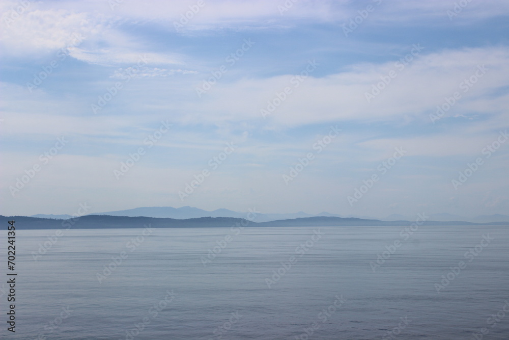 Iles près de l'Ile de Vancouver