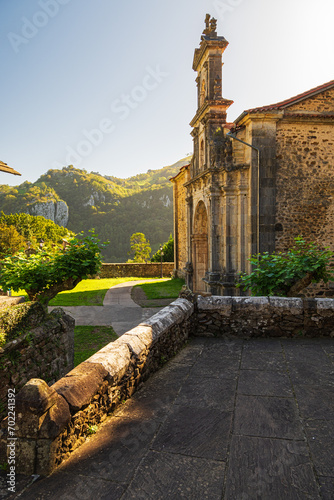 Church of Santa María de la Asunción, Miera, Cantabria. Spain. photo