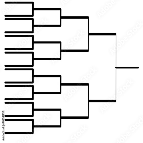 Tournament bracket Template 