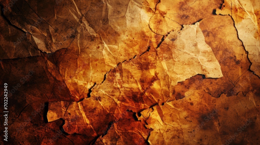 Fototapeta premium A Grungy Wall With a Brown Background