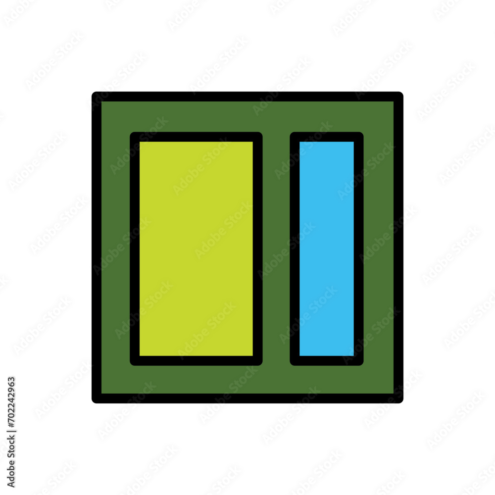 Editor Layout Sign Filled Outline Icon Editor Layout Sign Filled Outline Icon