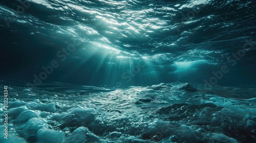 A Large Body of Water That Is Under Water © FryArt Studio