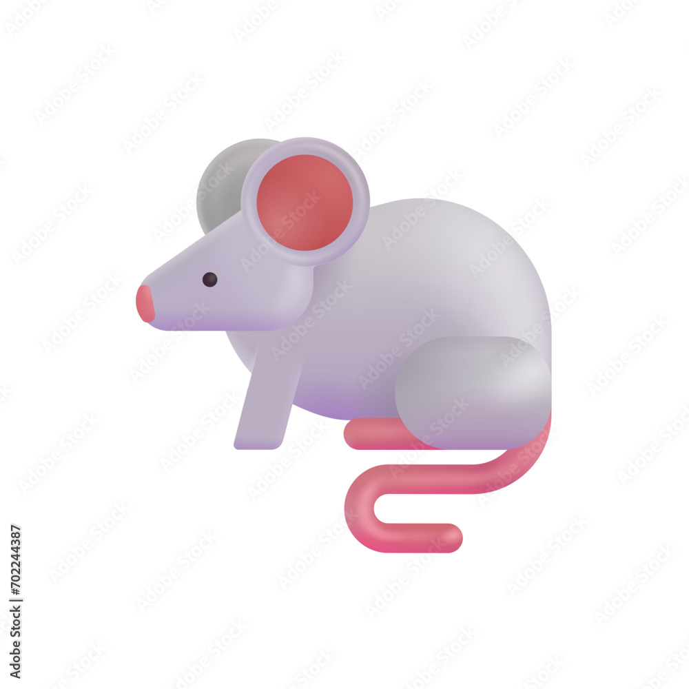 Naklejka premium Mouse