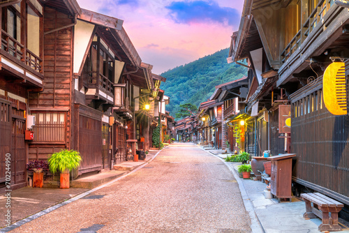 Narai-juku, Nagano, Japan Historic Post Town Along the Nakasendo photo