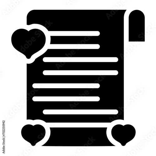 poem glyph icon