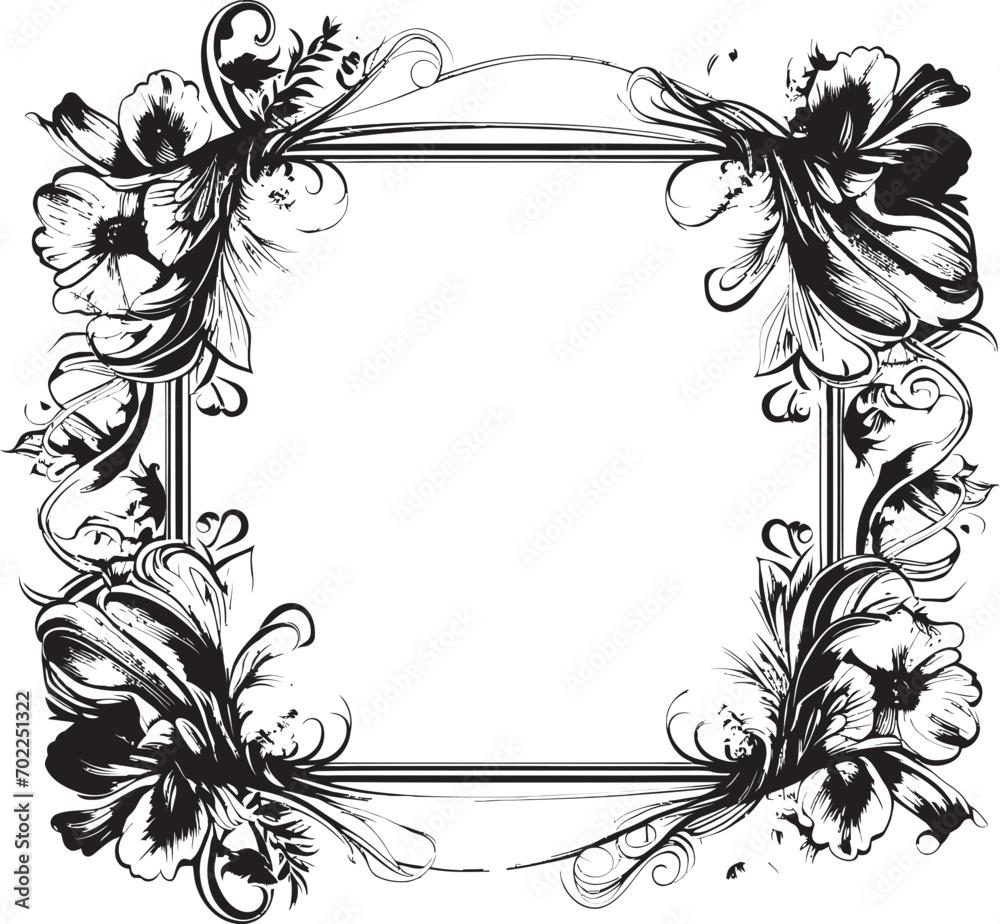 Dynamic Simplicity Vector Black Frame Logo Icon Design Abstract Intricacy Artistic Decorative Frame Vector Dynamic Simplicity Vector Black Frame Logo Icon Design Abstract Intricacy Artistic Decorative Frame Vector