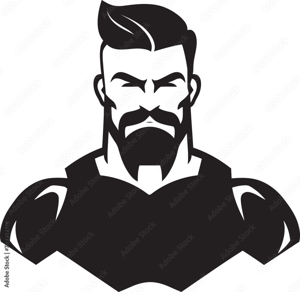 Comic Flex Persona Black Vector Logo Icon of Cartoon Bodybuilder Muscled Titan Pose Cartoon Caricature Black Bodybuilder in Vector Comic Flex Persona Black Vector Logo Icon of Cartoon Bodybuilder Muscled Titan Pose Cartoon Caricature Black Bodybuilder in Vector