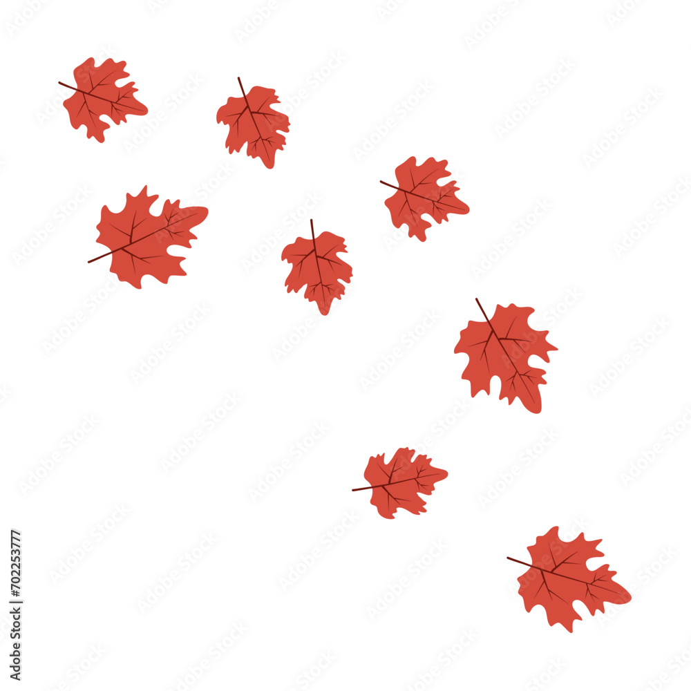 Falling leaves Illustration Falling leaves Illustration