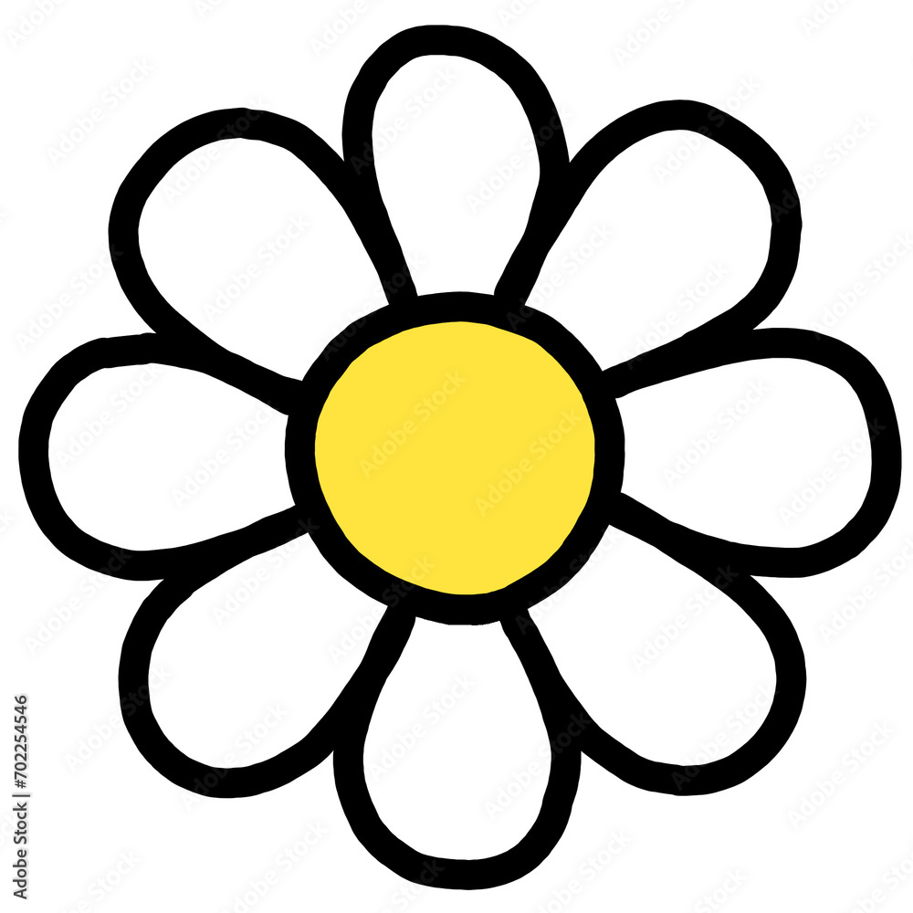 yellow flower isolated on white yellow flower isolated on white