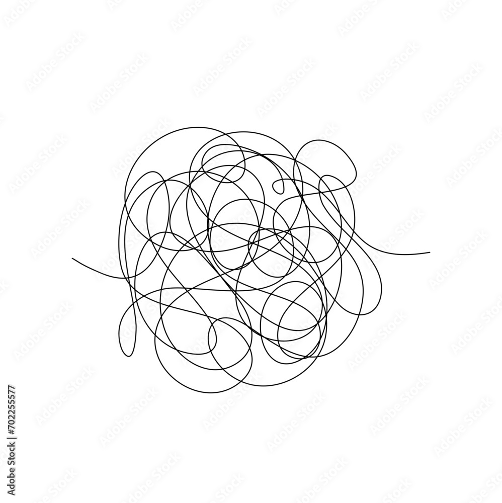 Set of scribble brush strokes Set of scribble brush strokes
