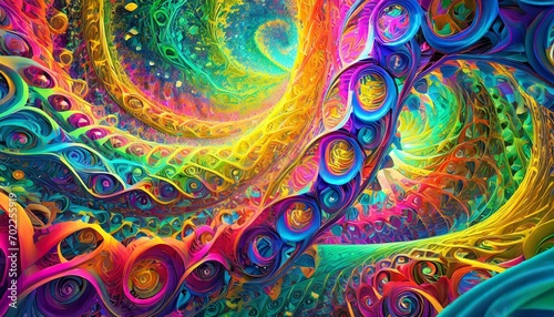 abstract rainbow background