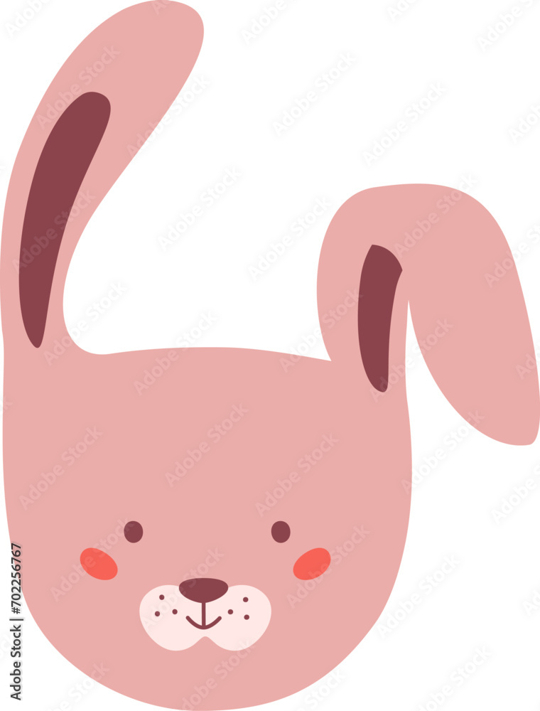 Rabbit Head Face Rabbit Head Face