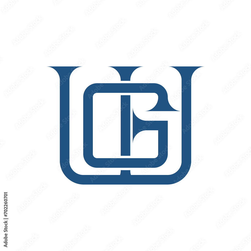 Monogram initial letter alphabet font vector Monogram initial letter alphabet font vector