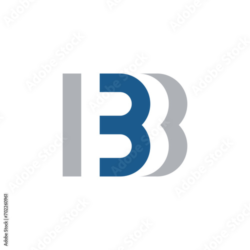 Letter b logo vector