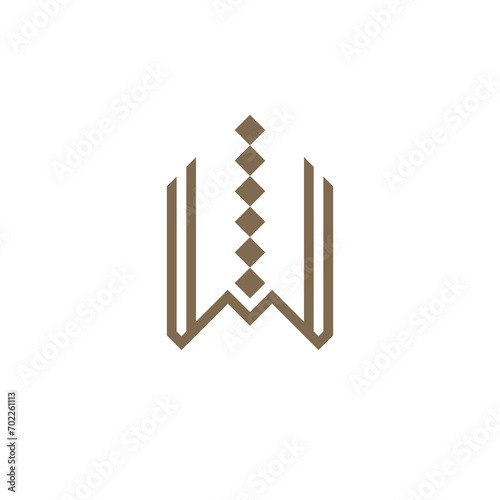 Fototapeta Naklejka Na Ścianę i Meble -  Initial letter logo design
