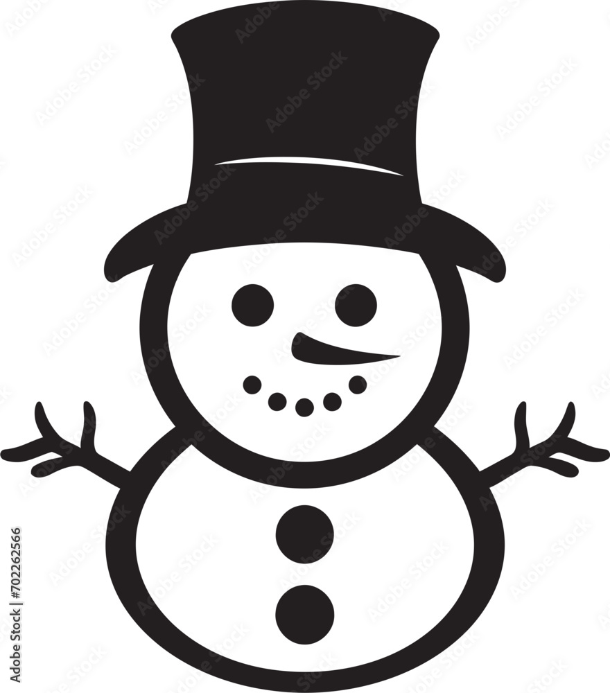 Snowy Frosty Flakes Black Vector Snowflake Serenity Cute Design Snowy Frosty Flakes Black Vector Snowflake Serenity Cute Design