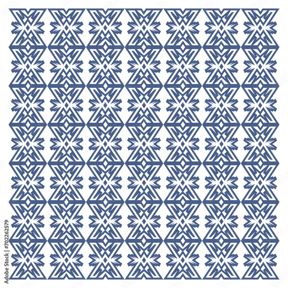 Continuous pattern Mosaic Background